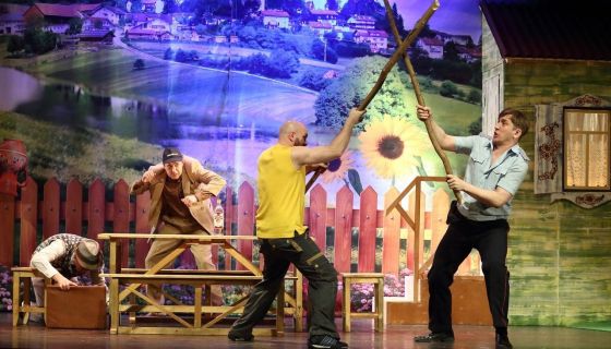 Спектакль «Четыре мужа»