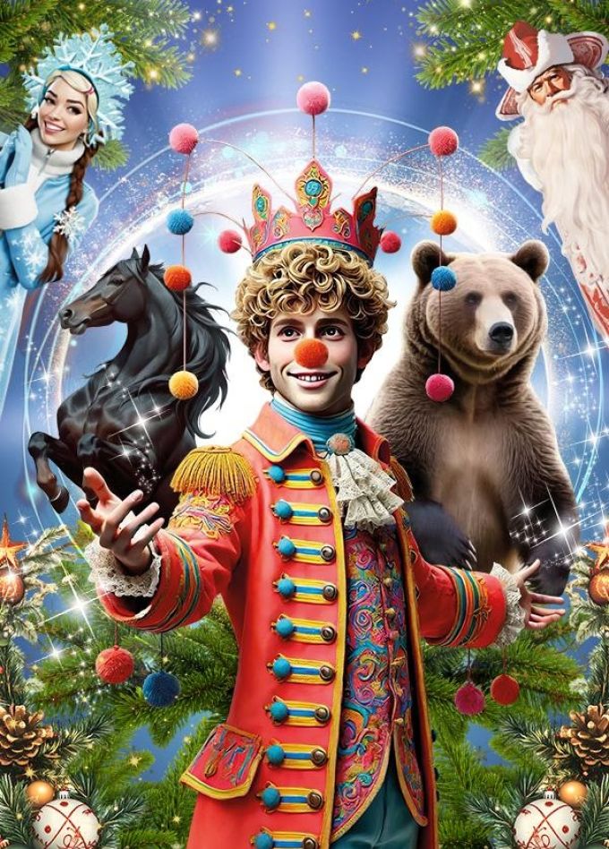 Цирк «Новогодняя история: Клоун, ёлка, чудеса!»