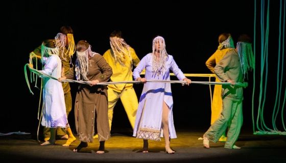 Спектакль «Йӱксалче / Песни небесной птицы»