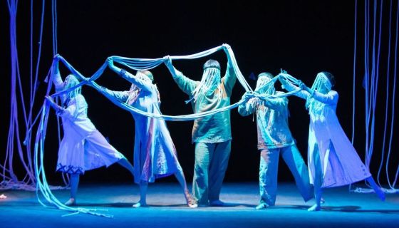 Спектакль «Йӱксалче / Песни небесной птицы»