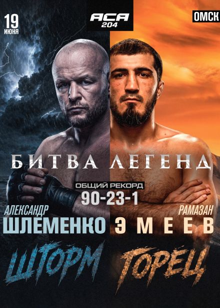 Единоборства. Турнир «ACA 204»